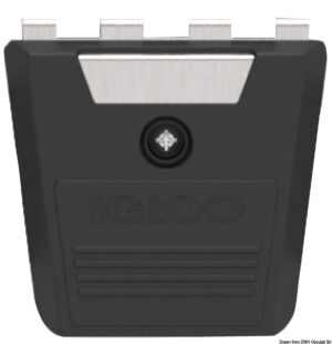 Plastic/SS lock for IGLOO ice makers