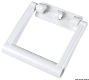 Pair white foldable handles f.IGLOO ice makers