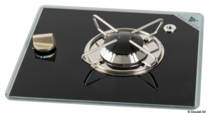 Gas hob N.1 pyroceram burner 320 x 285 mm