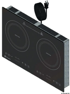 Induction hob dual burner 120V