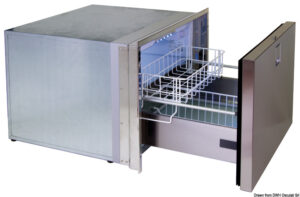 ISOTHERM fridge DR70 inox 12/24 V