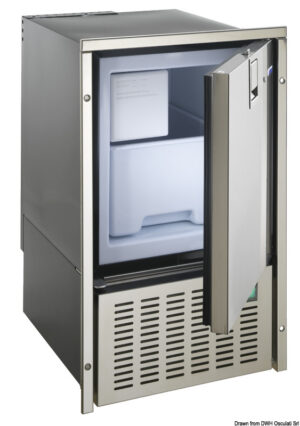 ISOTHERM White Ice Inox ice maker 230 V