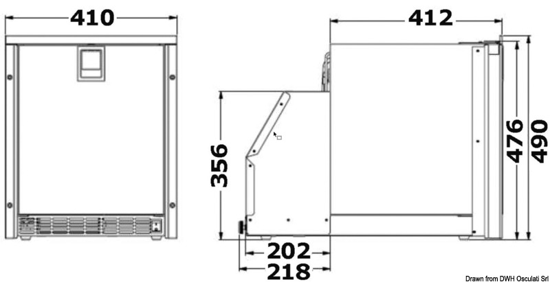 ISOTHERM Low Profile White icemaker 3 ISOTHERM Low Profile White icemaker - Image 3