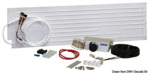 Evaporator plate max 260 l fridge